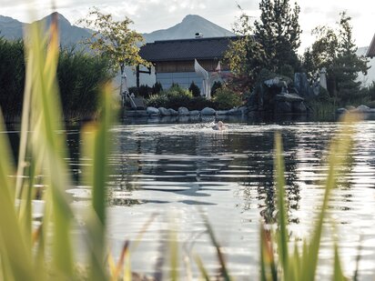 Hotel mit Schwimmteich