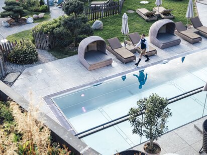 Aussenbereich Wellnesshotel Der Engel