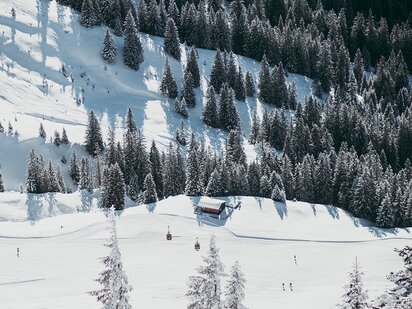 Skipiste Füssener Jöchle mit Gondelbahn
