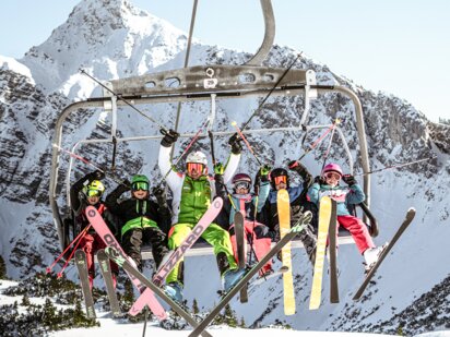 Kinderskikurs mit Skischule Club Alpin im Tannheimer Tal 