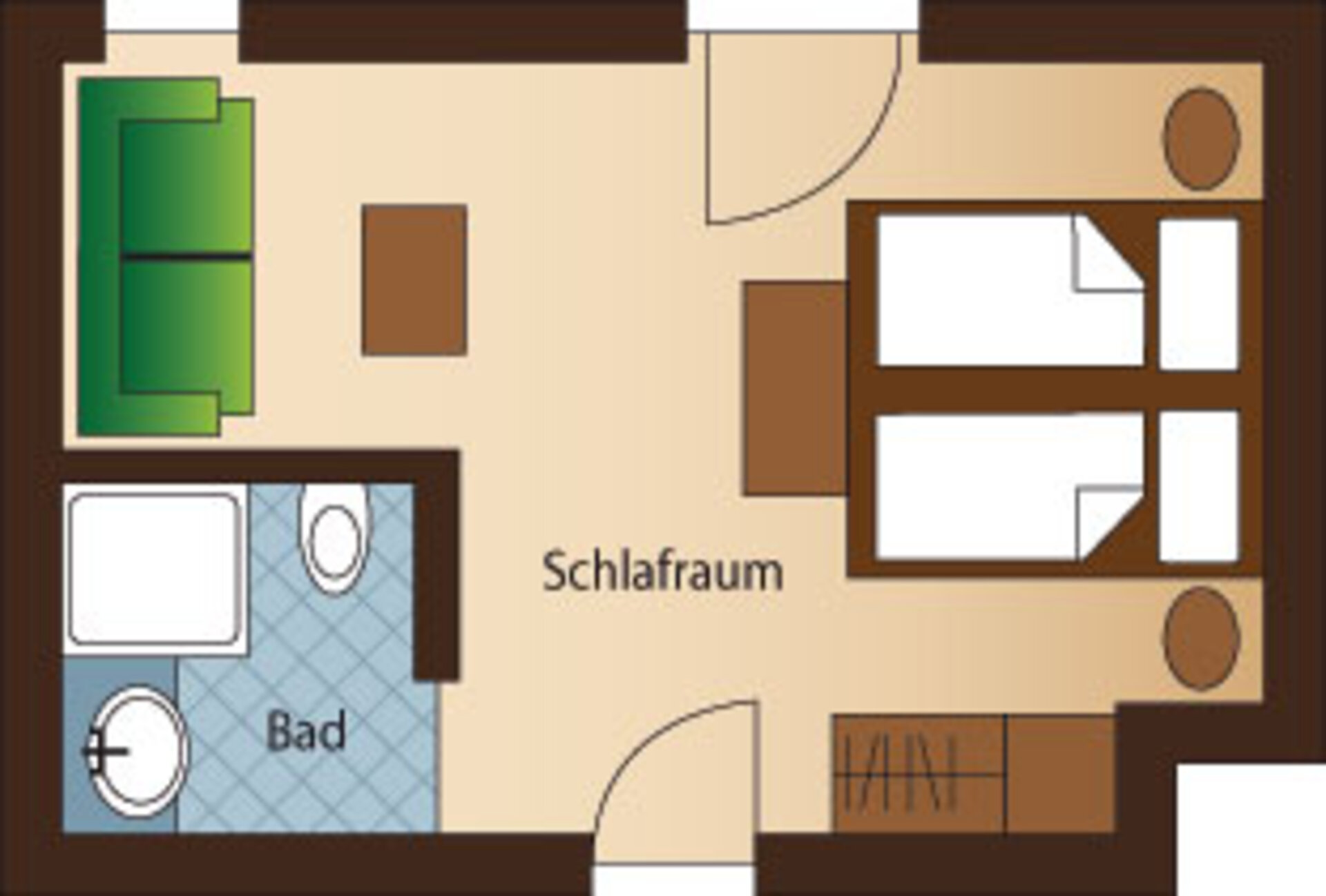 Kategorie Haus Nr. 7 Zimmer Sechs Zimmerplan | Der Engel in Tirol