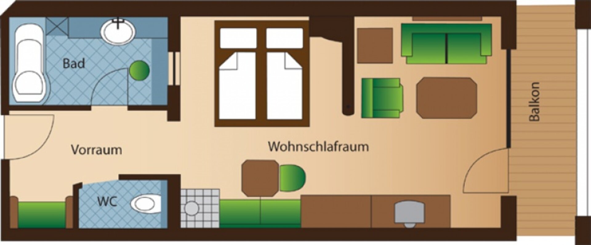 Kategorie Landhaus Zimmer Komfort Zimmerplan | Der Engel in Tirol