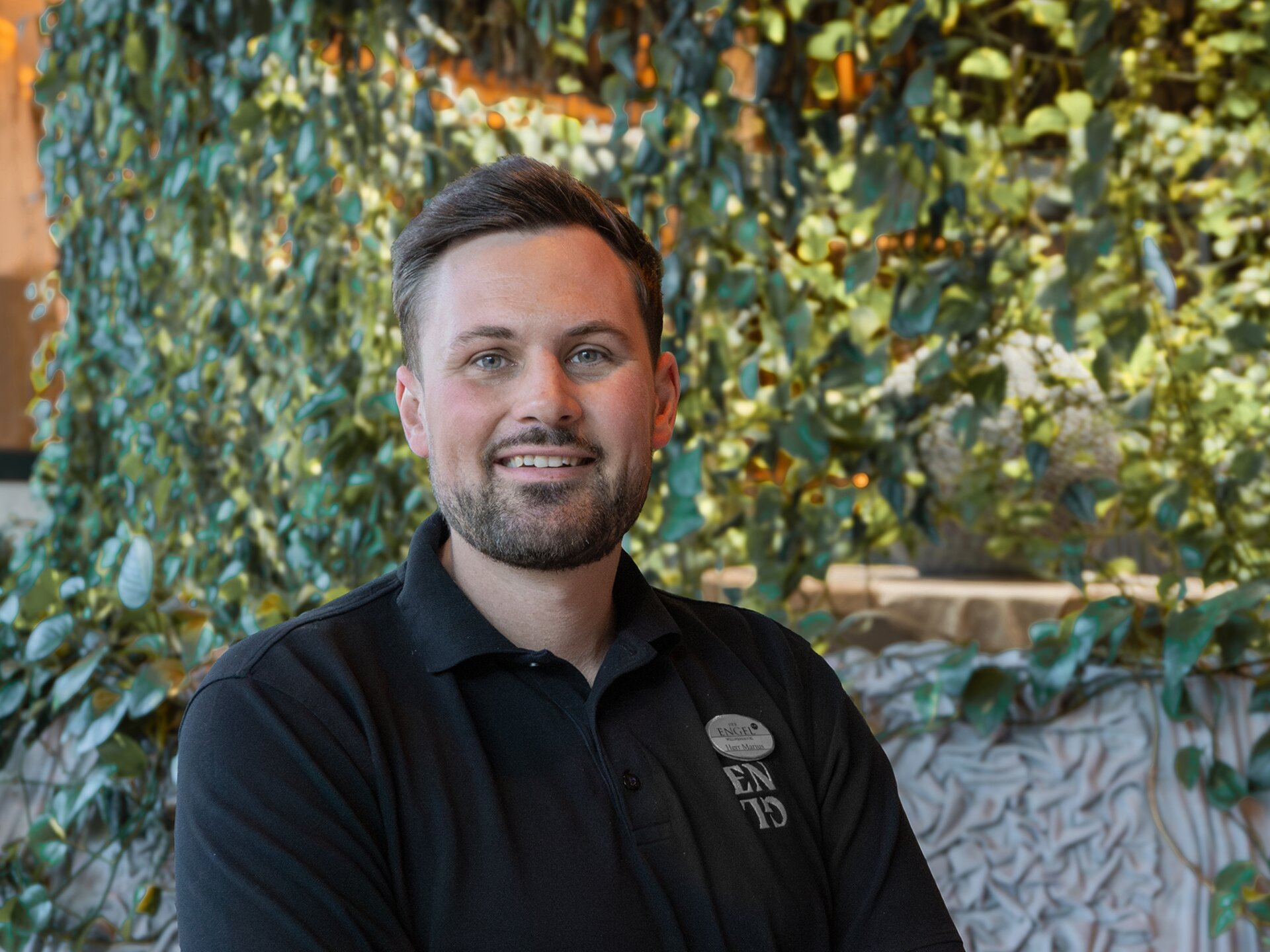 Portrait von Orgänic Spa Direktor Marius Eckl
