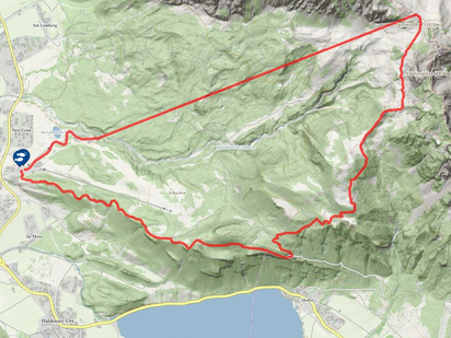 Touren-Plan - Wandertour Grän zum Füssener Jöchl