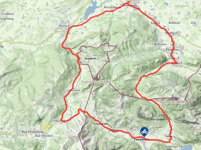 Touren-Plan - Engetal-Runde mit dem Rennrad