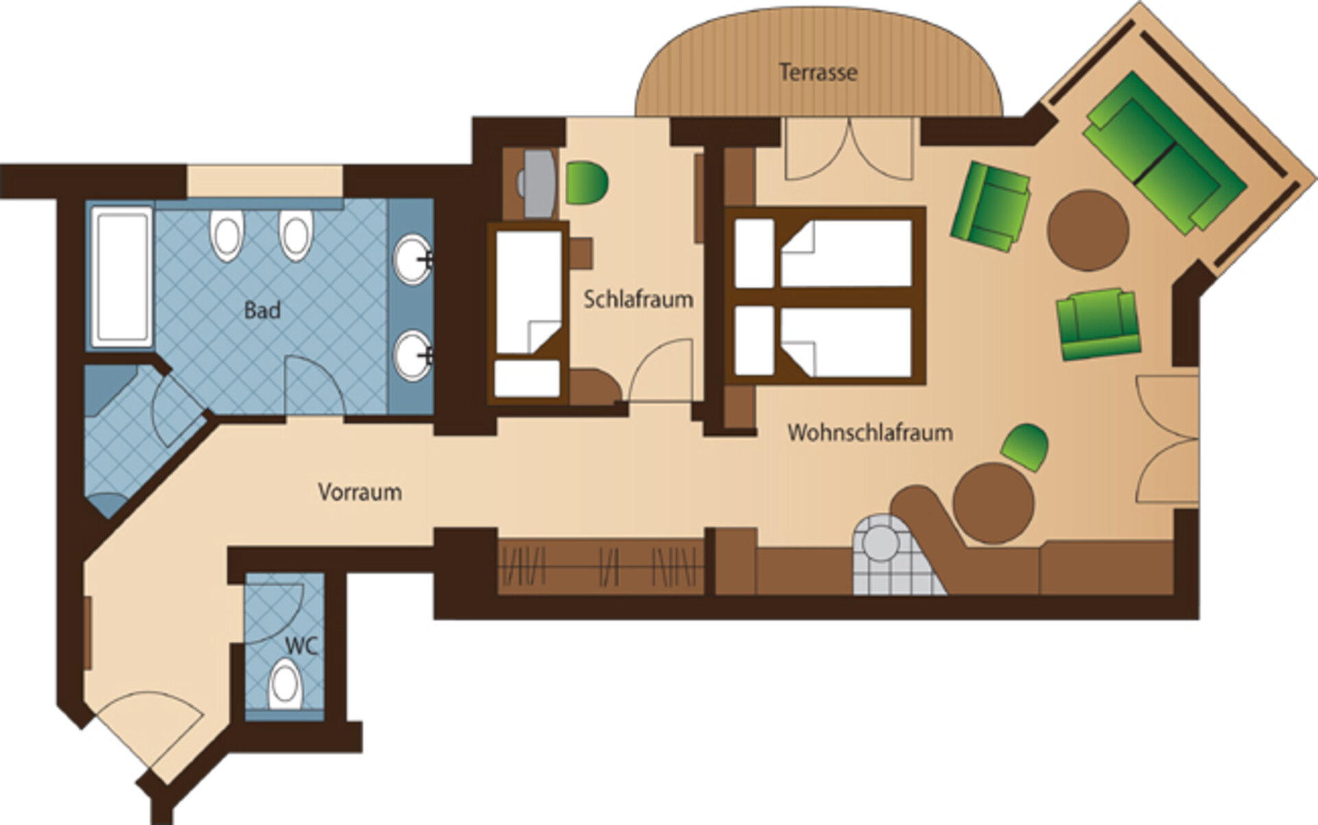 Family Suite – Grundriss